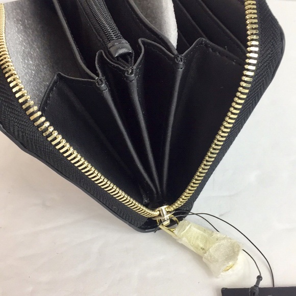 ZAC Zac Posen smooth leather checkbook wallet new - Picture 6 of 8